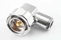 716-ML38-50SF, штекер 7/16, прижимной, угловой, 3/8 SF"