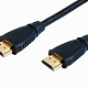 Шнур шт. HDMI - шт. HDMI V1.3 28 AWG GOLD с ферритом
