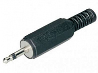 Штекер 2.5 мм моно Ni/Pl