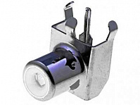 Гнездо RCA  на плату  Ni -белое-  *