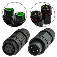 Разъём герметичный SZC-260 4pin (IP68), 4 контакта