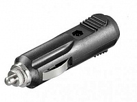 Штекер автоприкуривателя пайка с предохранителем тип 1  d