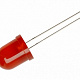 Светодиод 10mm красный 620-625nm/ 100-150mcd/ 40deg/ 20mA/ 1.8-2.2VDC