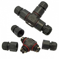 Разъём герметичный SZC-20-3T-3Pin ip67, 3 контакта