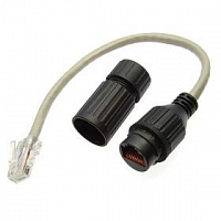 Разъём герметичный SZC-16-RJ45-2 ip68, 1 А