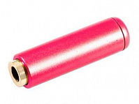 Гнездо 3.5 мм 4 pole на кабель G/Ni -красное-